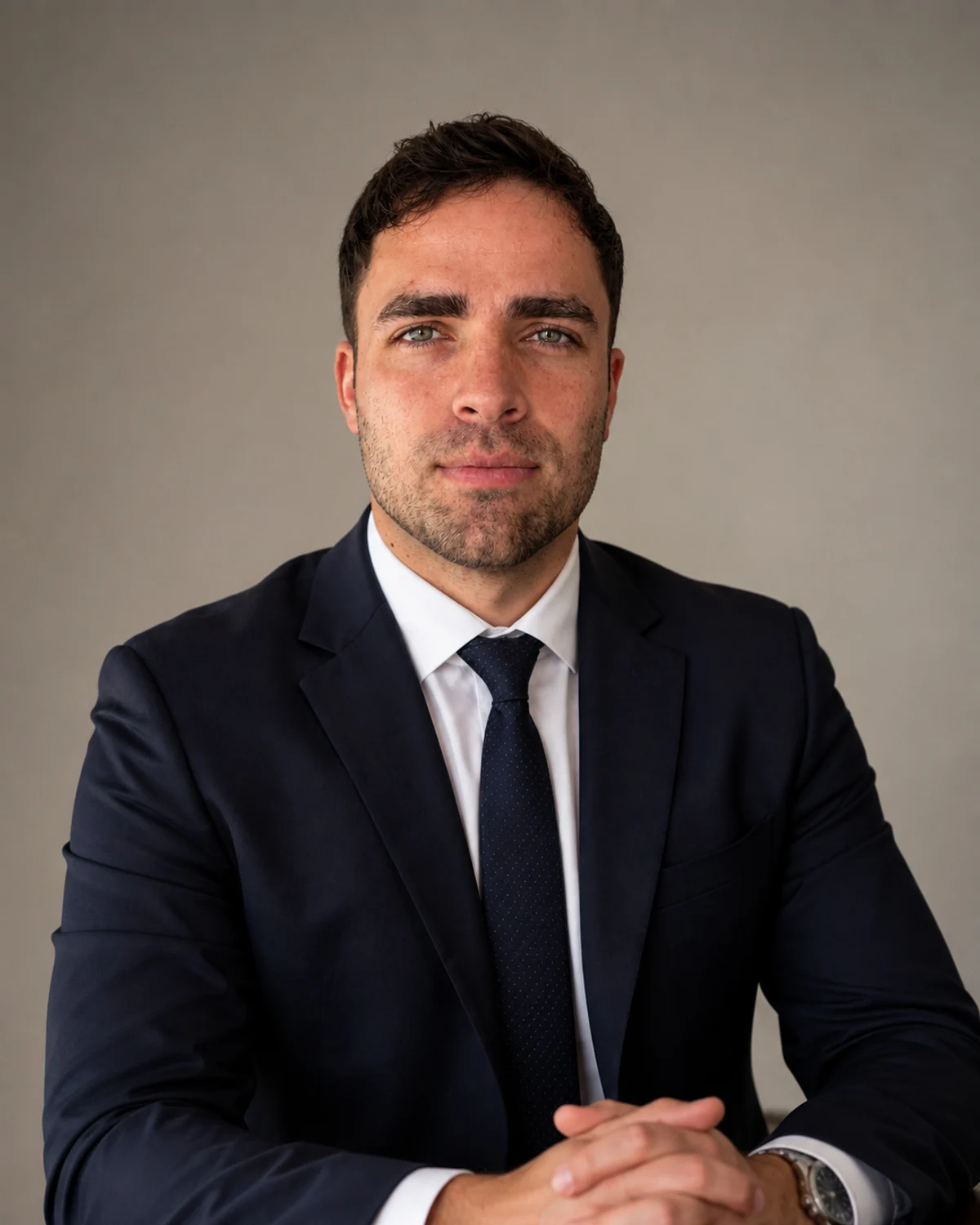 Retrato de Santiago Dabove, abogado